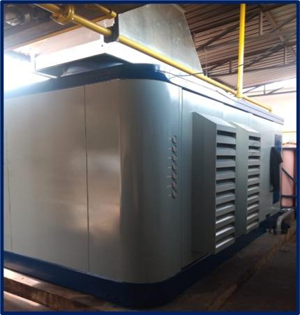 Sistema de compressão de biogás em São Paulo